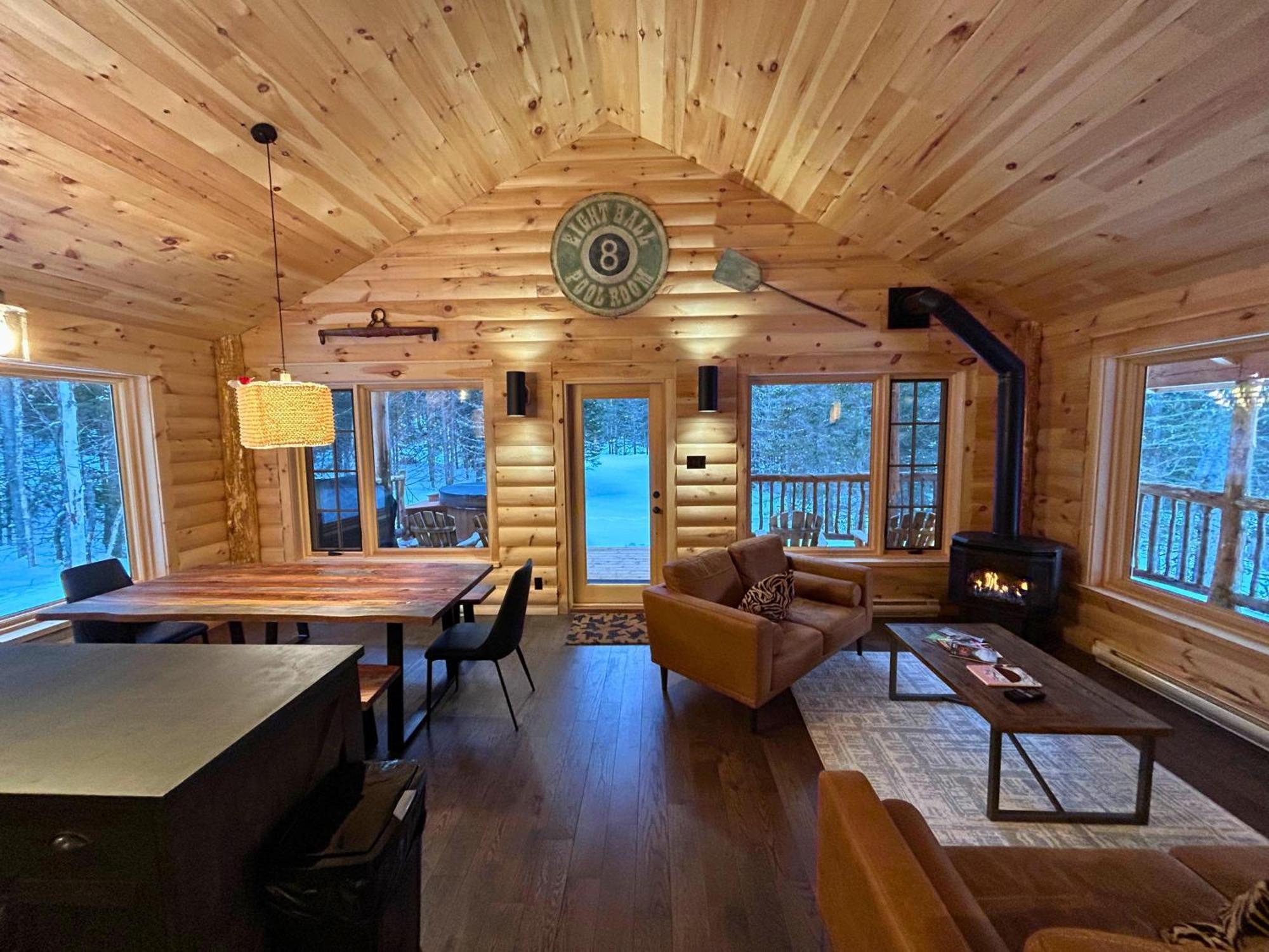 Les Chalets De Moh - 14 Chalets Independants La Malbaie Luaran gambar
