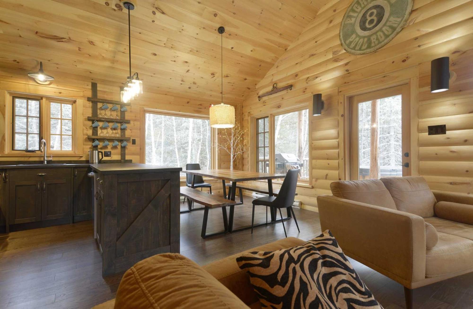 Les Chalets De Moh - 14 Chalets Independants La Malbaie Luaran gambar